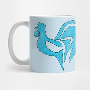 Rooster tee Mug